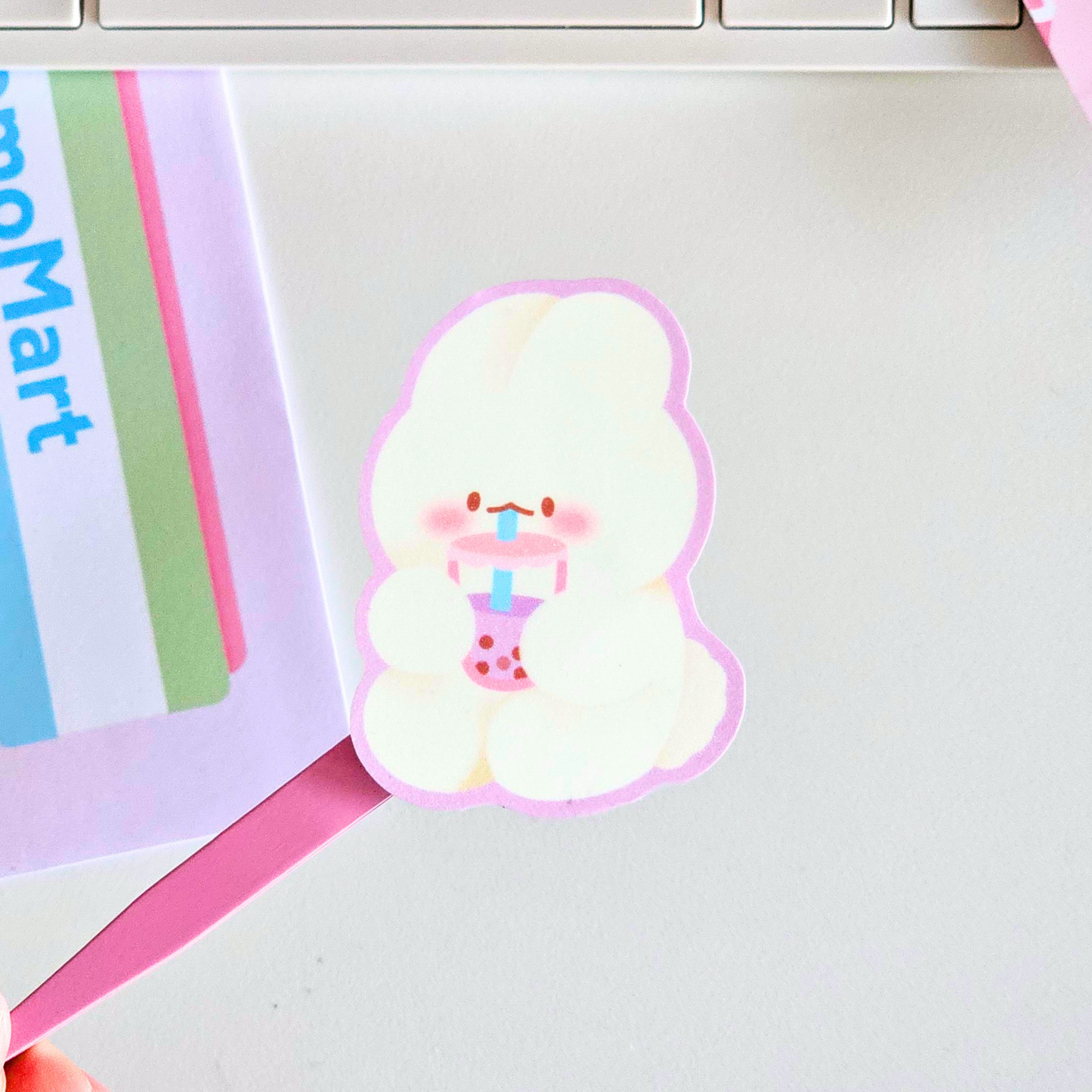 Sticker momo boba | Autocollant waterproof