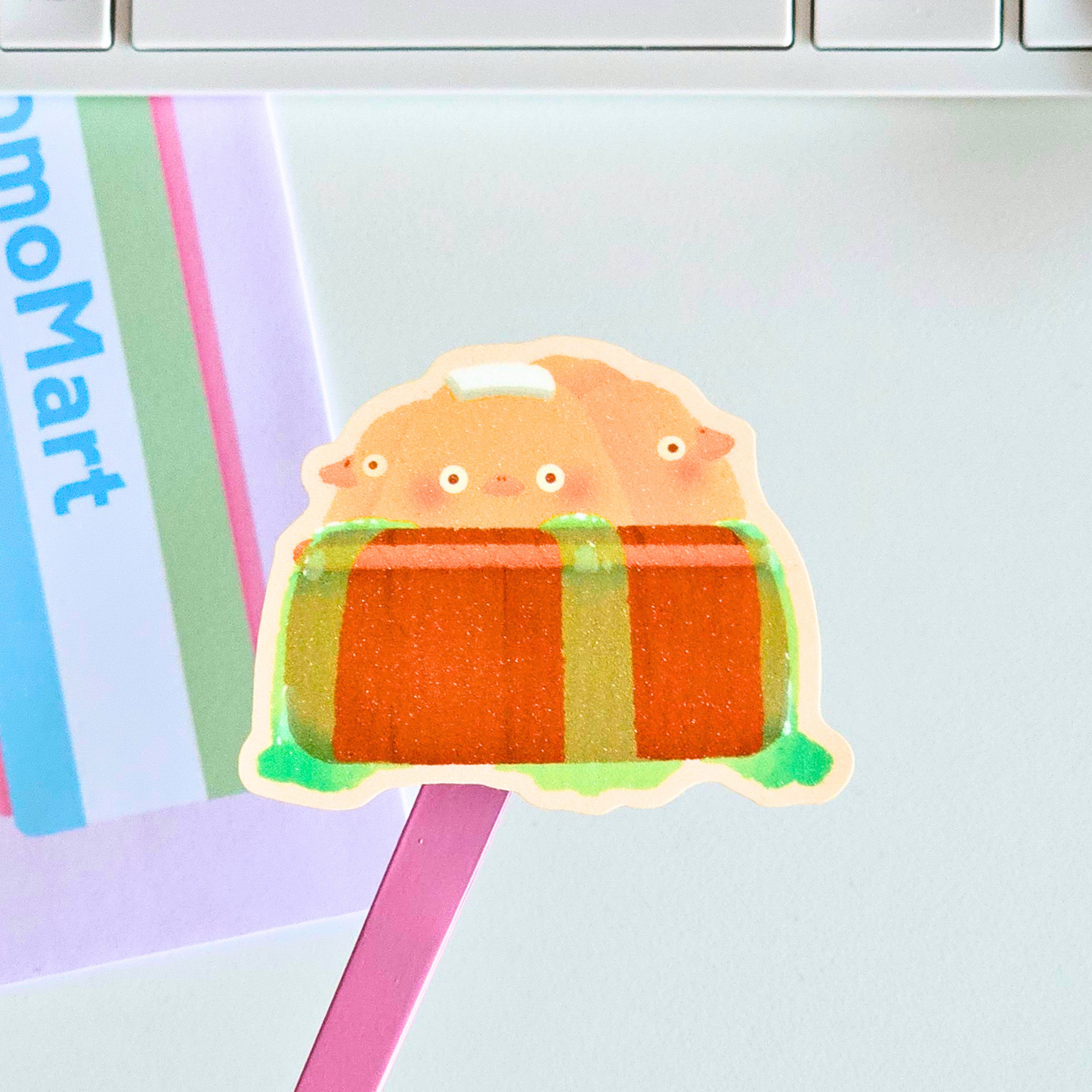 Sticker bain poussin | Autocollant waterproof