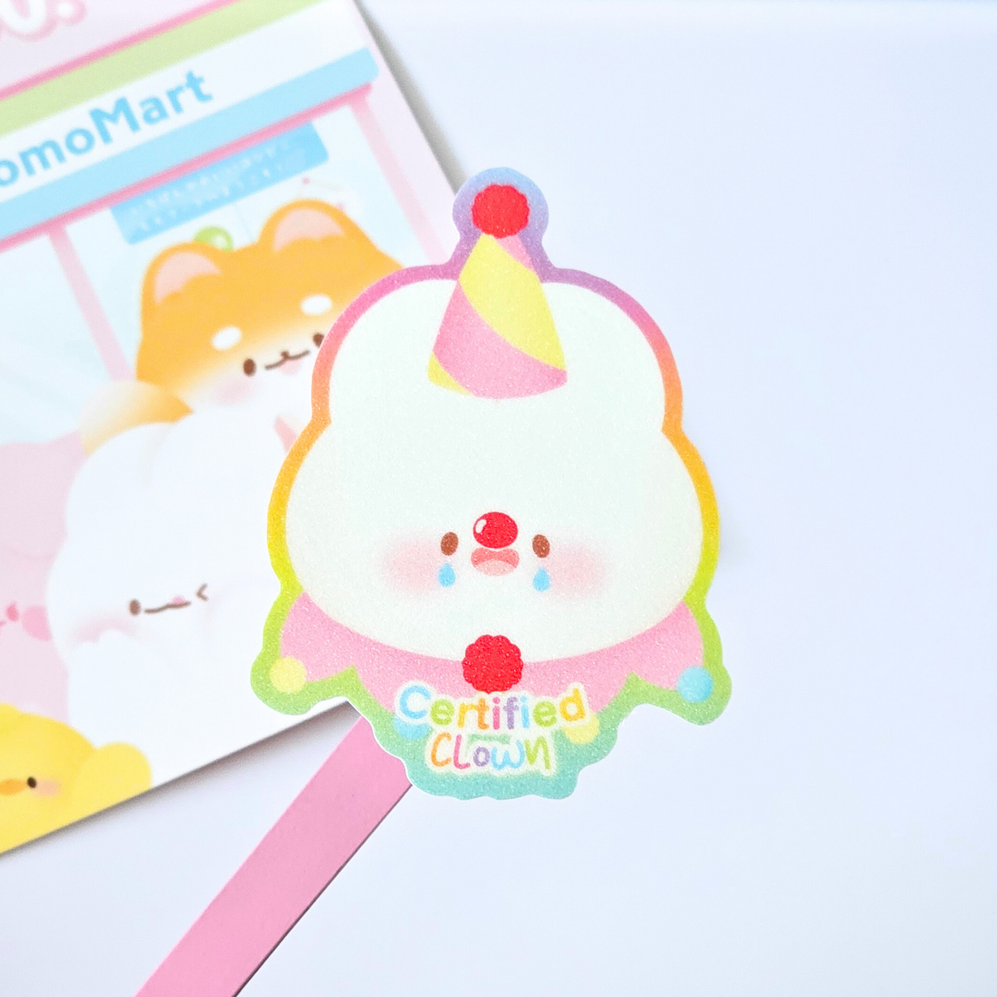 Sticker certified clown | Autocollant waterproof