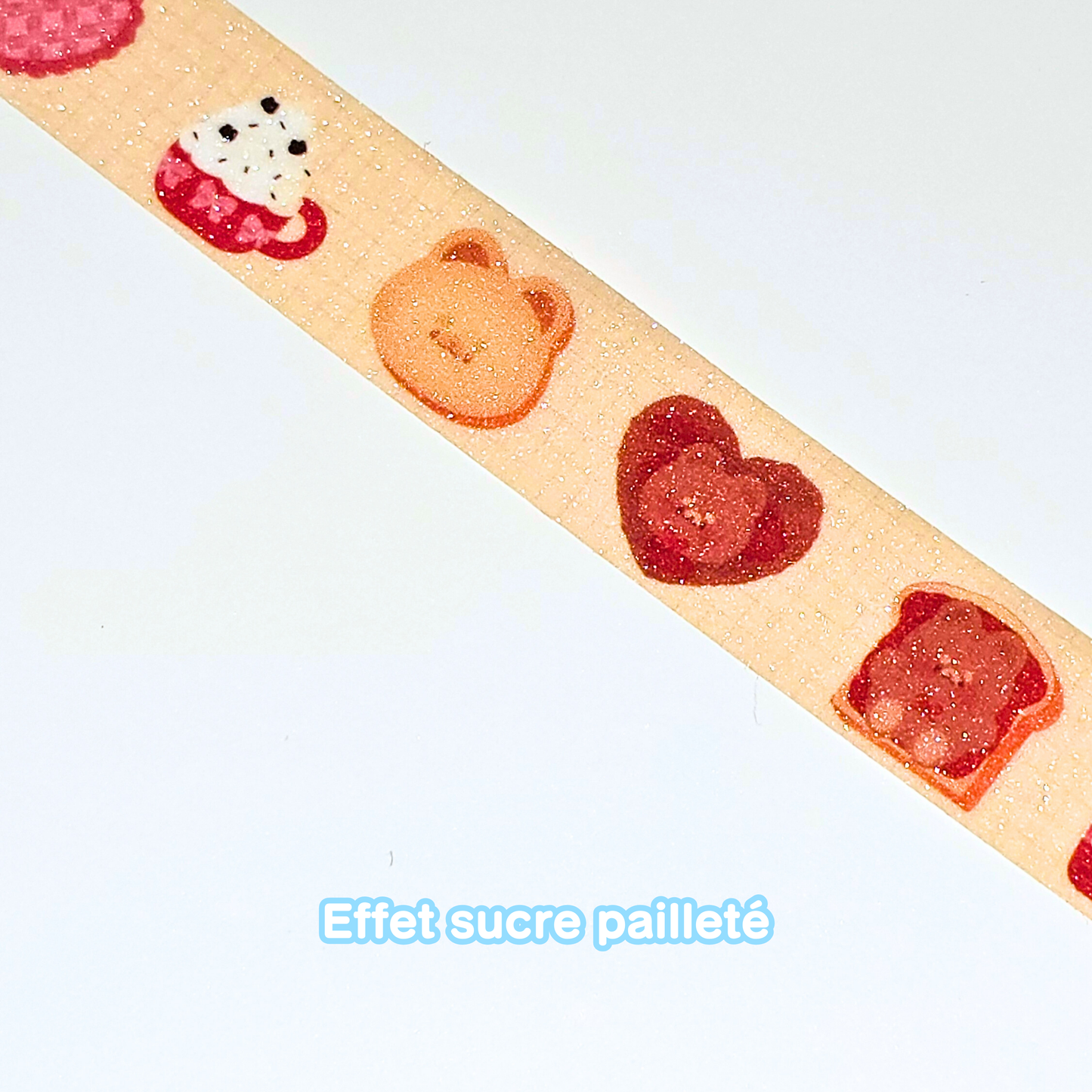 Scotch washi beary cookie pomi | Washi Tape Kawaii | Bullet Journal