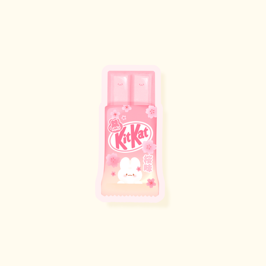 Sticker kit kat sakura | Autocollant waterproof