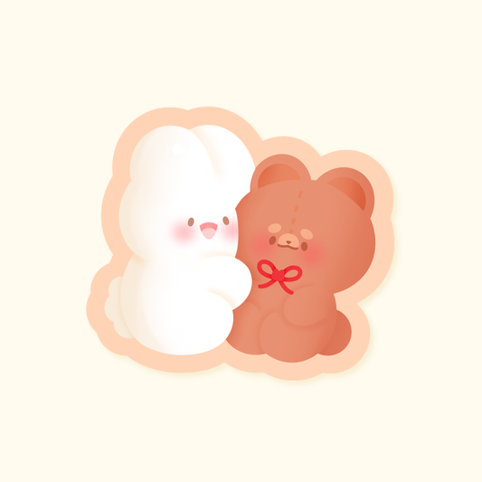 Sticker hug | Autocollant waterproof