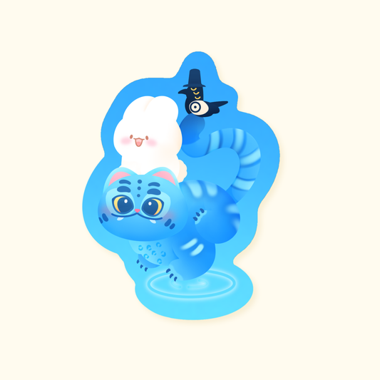 Sticker holographique derpy | Autocollant waterproof