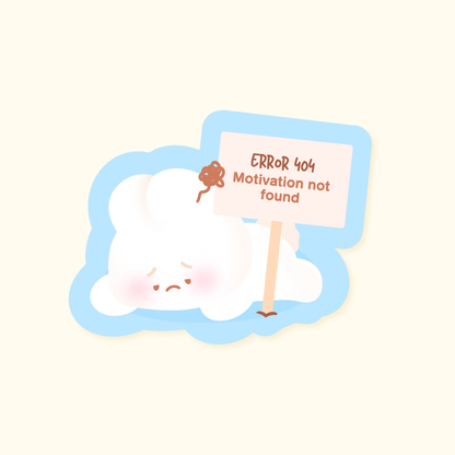 Sticker error 404 | Autocollant waterproof