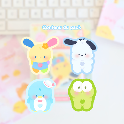 Sticker Pack Underrated Friends | Waterproof | Pack d’autocollants