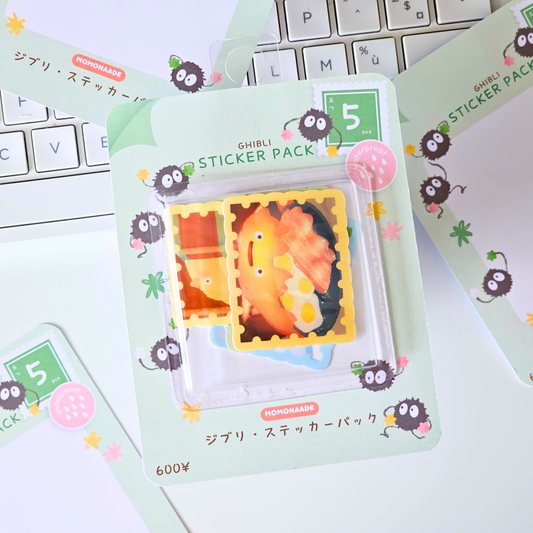Sticker Pack Ghibli | Waterproof | Pack d’autocollants timbre