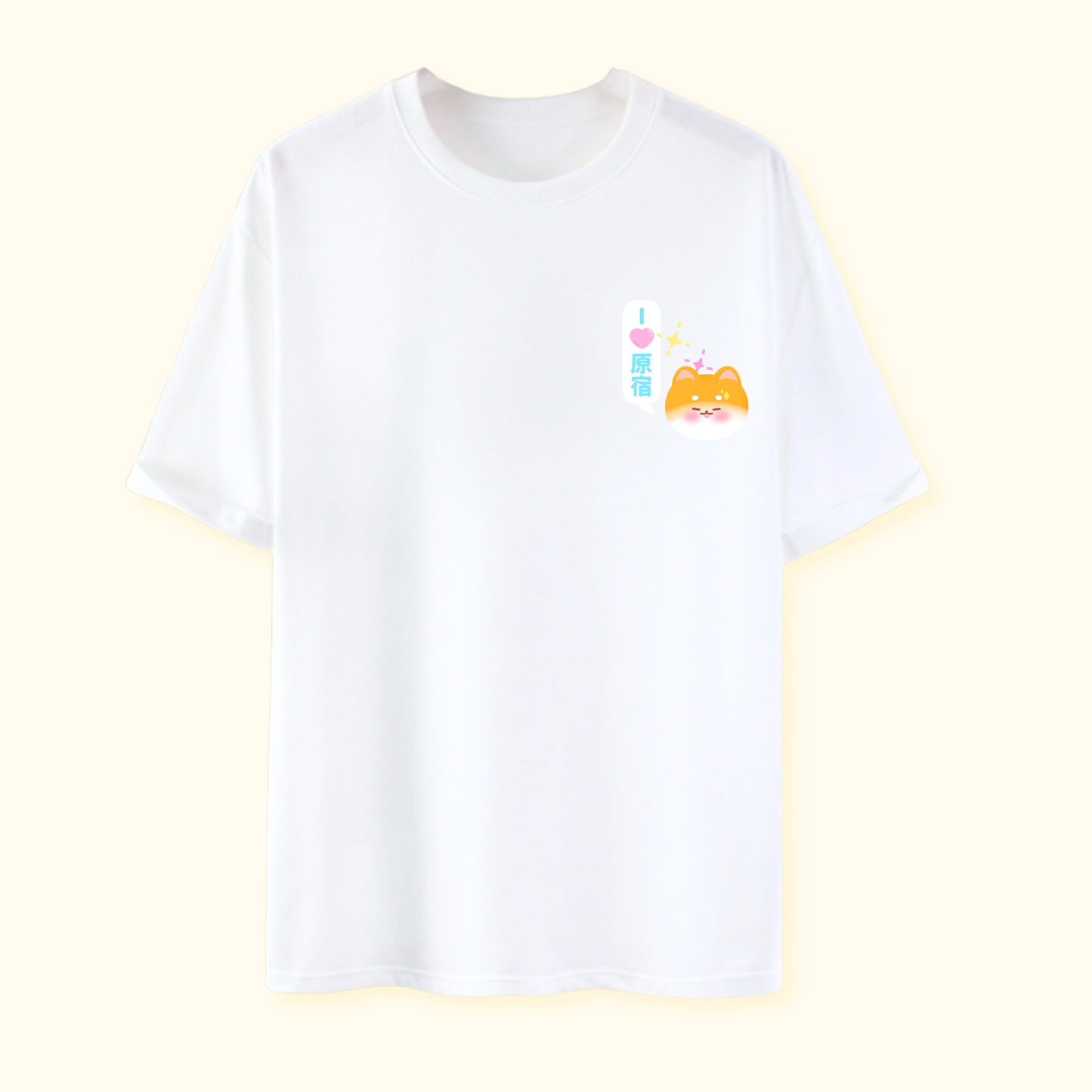 T-shirt Tokyo Life à manches courtes | Blanc