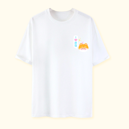 T-shirt Tokyo Life à manches courtes | Blanc