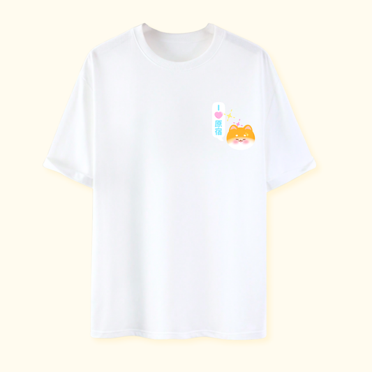 T-shirt Tokyo Life à manches courtes | Blanc