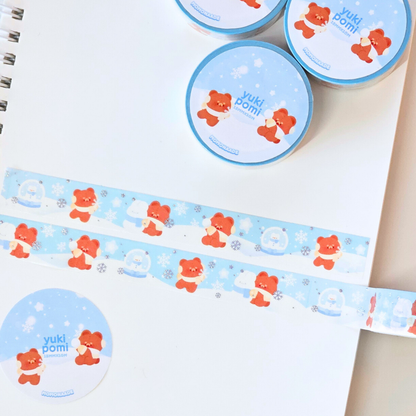 Scotch washi yuki Pomi | Washi Tape Kawaii | Bullet Journal