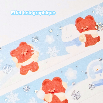 Scotch washi yuki Pomi | Washi Tape Kawaii | Bullet Journal