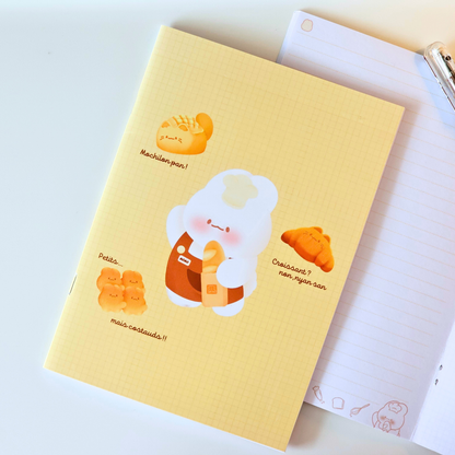 Carnet Momo Boulangerie - carnet de note - papeterie kawaii