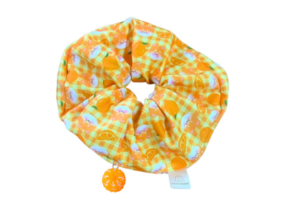 chouchou XL avec breloque détachable | grand scrunchie | bijoux de cheveux