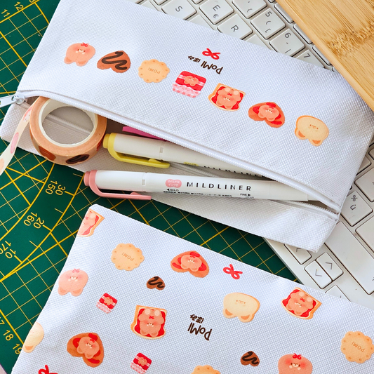 Trousse Pomi | trousse d'école kawaii | trousse de bureau