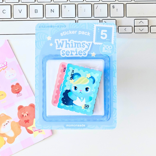 Sticker Pack Whimsy series | Waterproof | Pack d’autocollants timbre AC