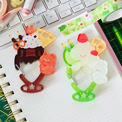 Mousqueton en acrylique | Carabiner