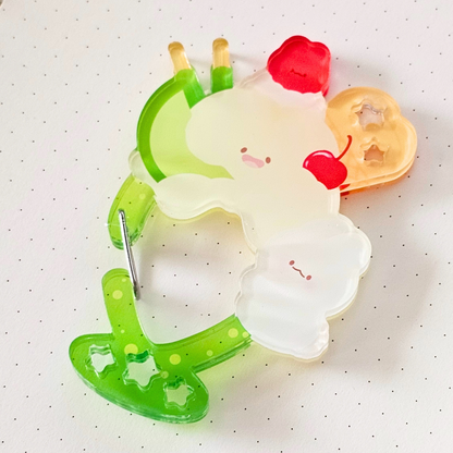 Mousqueton en acrylique | Carabiner