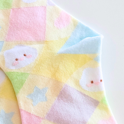 Chaussettes Momo Pastel | accessoires mignons et confortables