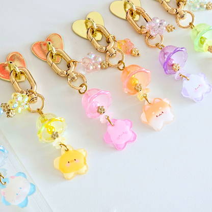 Porte-clés de téléphone | accessoire de téléphone mignon | décoration de téléphone | carillon japonais