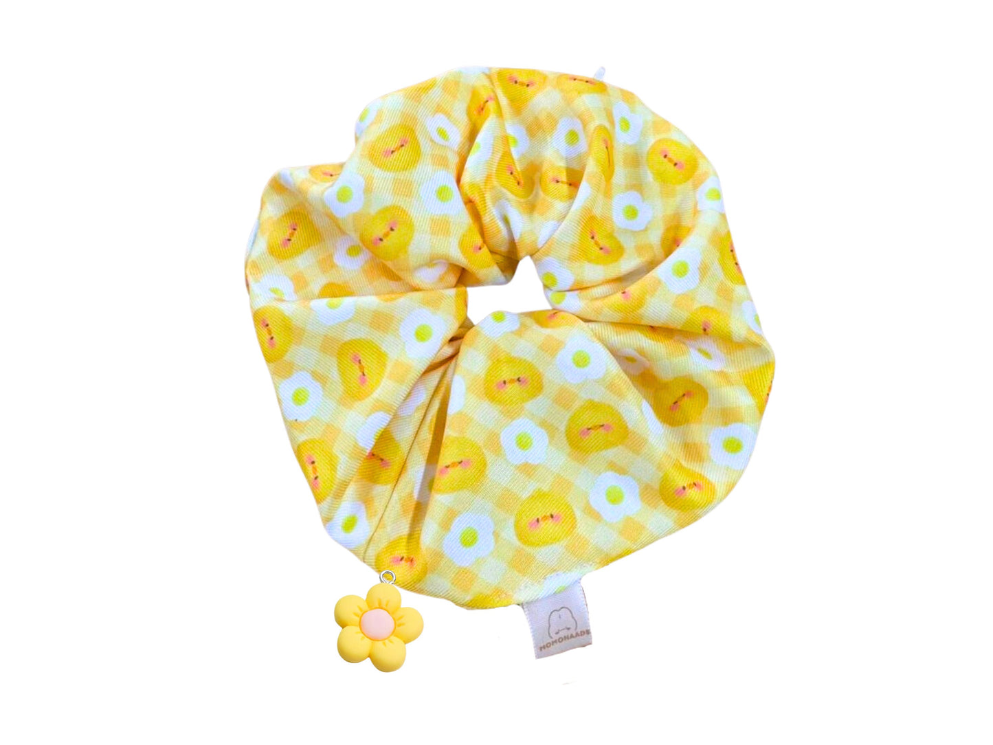 chouchou XL avec breloque détachable | grand scrunchie | bijoux de cheveux