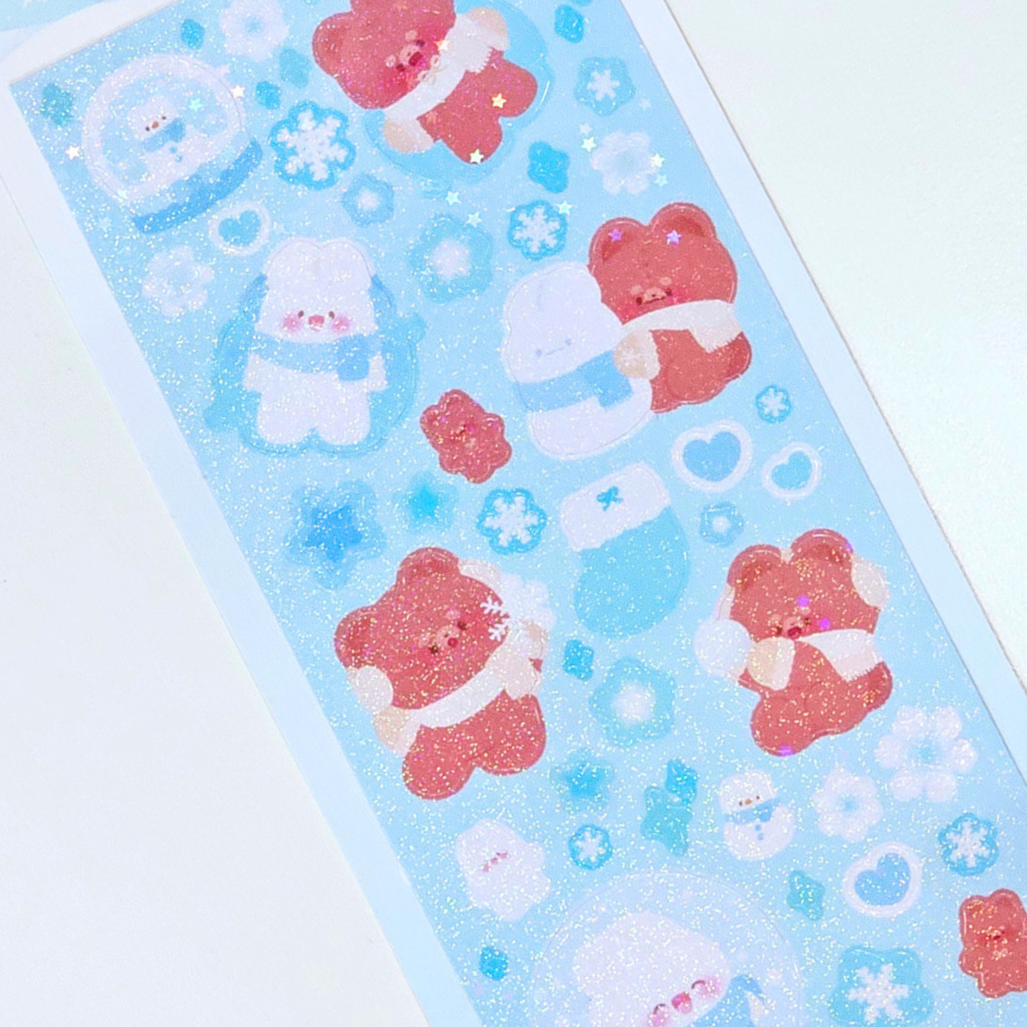 Planche de stickers yuki Pomi | Planche d'autocollant