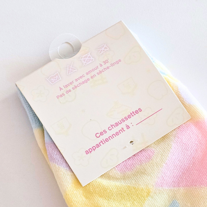 Chaussettes Momo Pastel | accessoires mignons et confortables