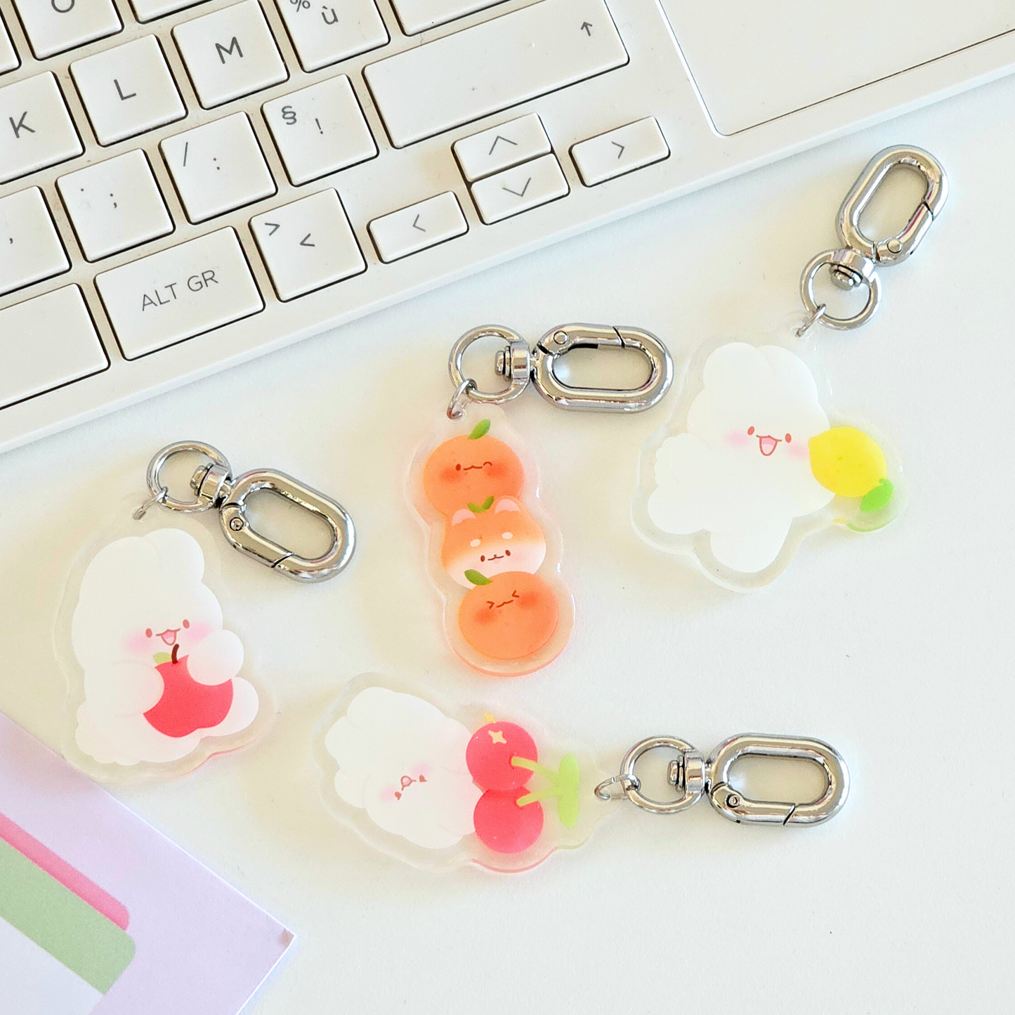 Blind Box Porte-clés fruit juicy friends | Pack mystère
