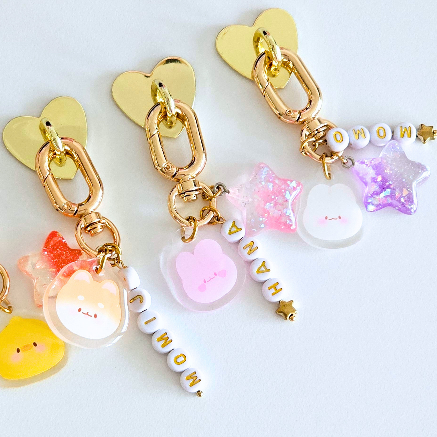 Porte-clés de téléphone étoile | accessoire de téléphone mignon | décoration de téléphone