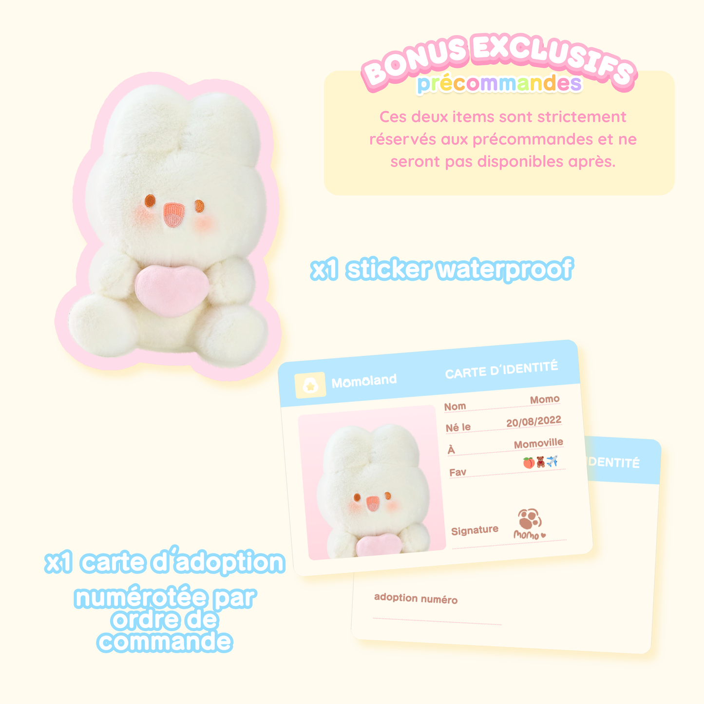 Peluche Momo | précommande