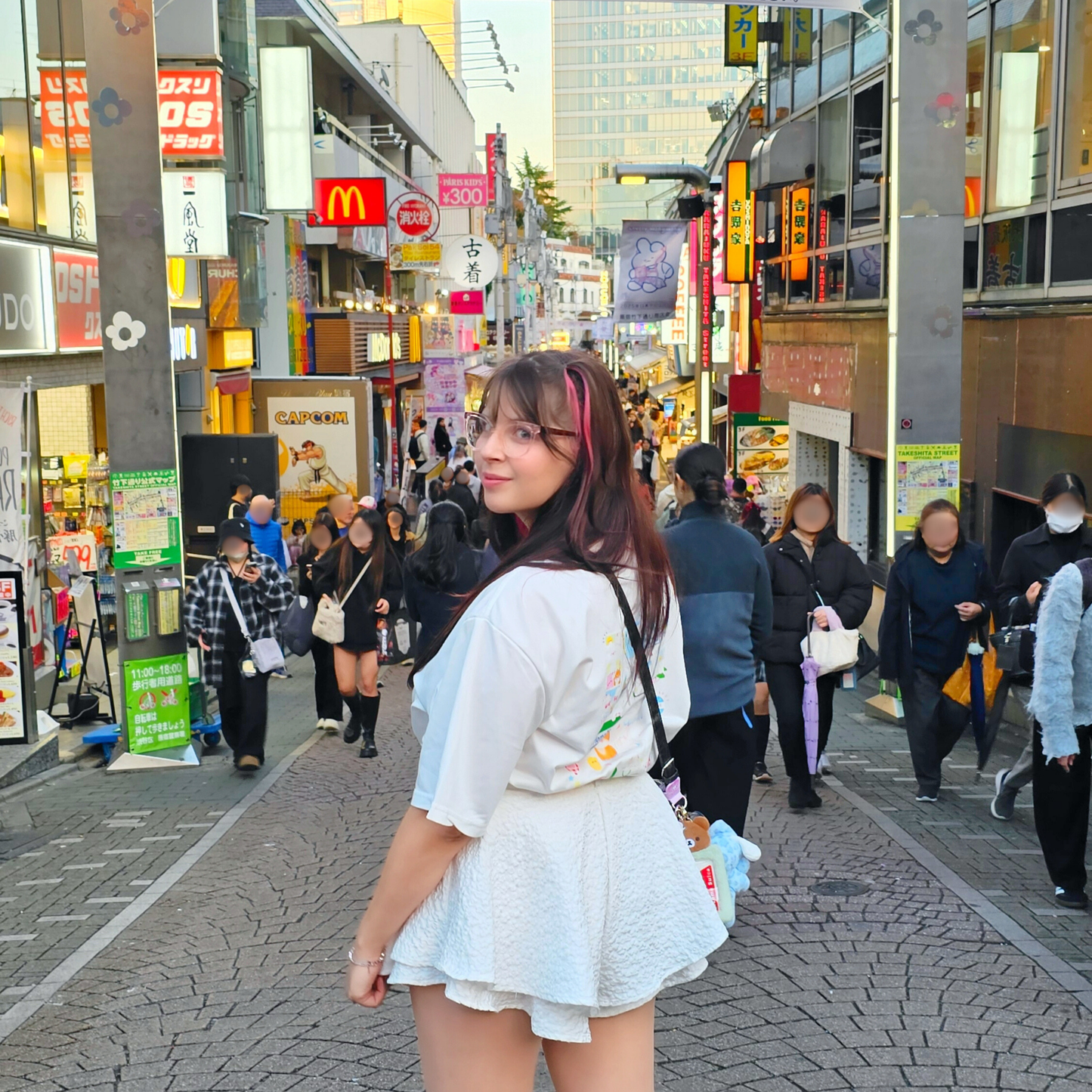 T-shirt Tokyo Life à manches courtes | Blanc